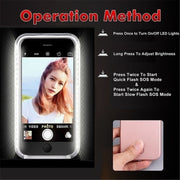 LED Light Up Selfie Shockproof Case