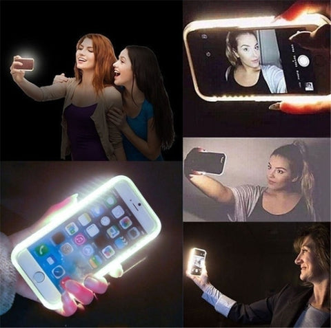 LED Light Up Selfie Shockproof Case