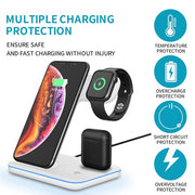 15W Fast Qi Wireless Charger Stand