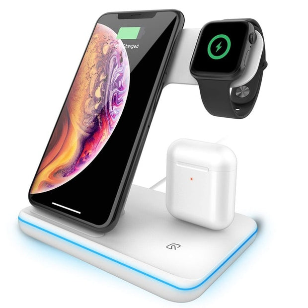 15W Fast Qi Wireless Charger Stand