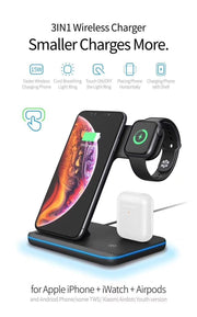 2 in 1 Wireless Charger Pad